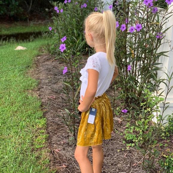 NWT Toddler velvet skirt size 4T - Picture 3 of 15